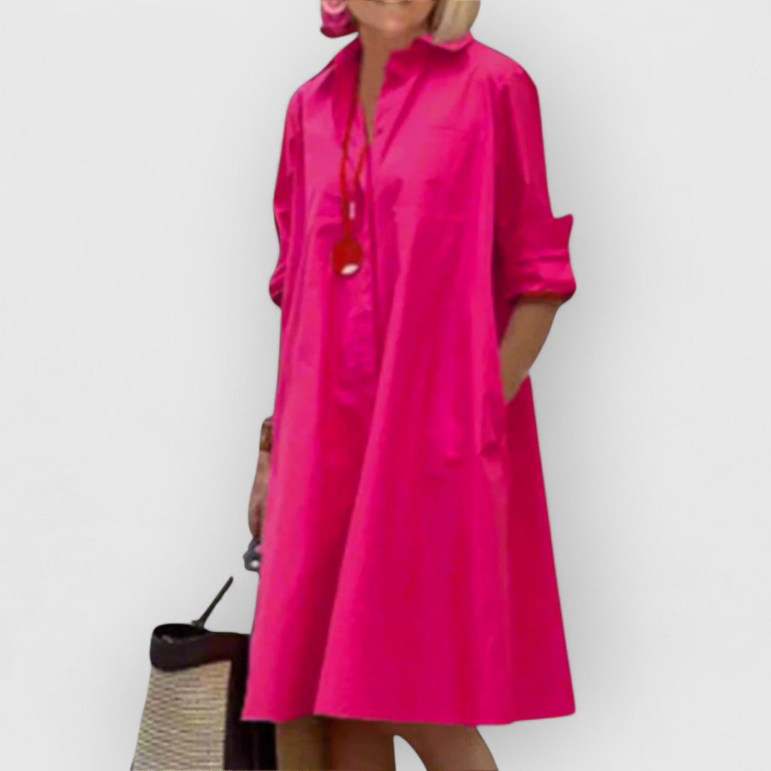 Martina® | vestido rosa elegante