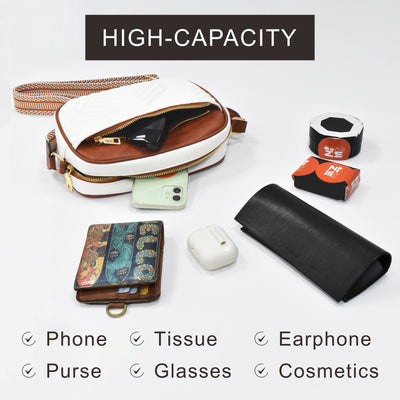 Avery® | bolso de hombro de piel