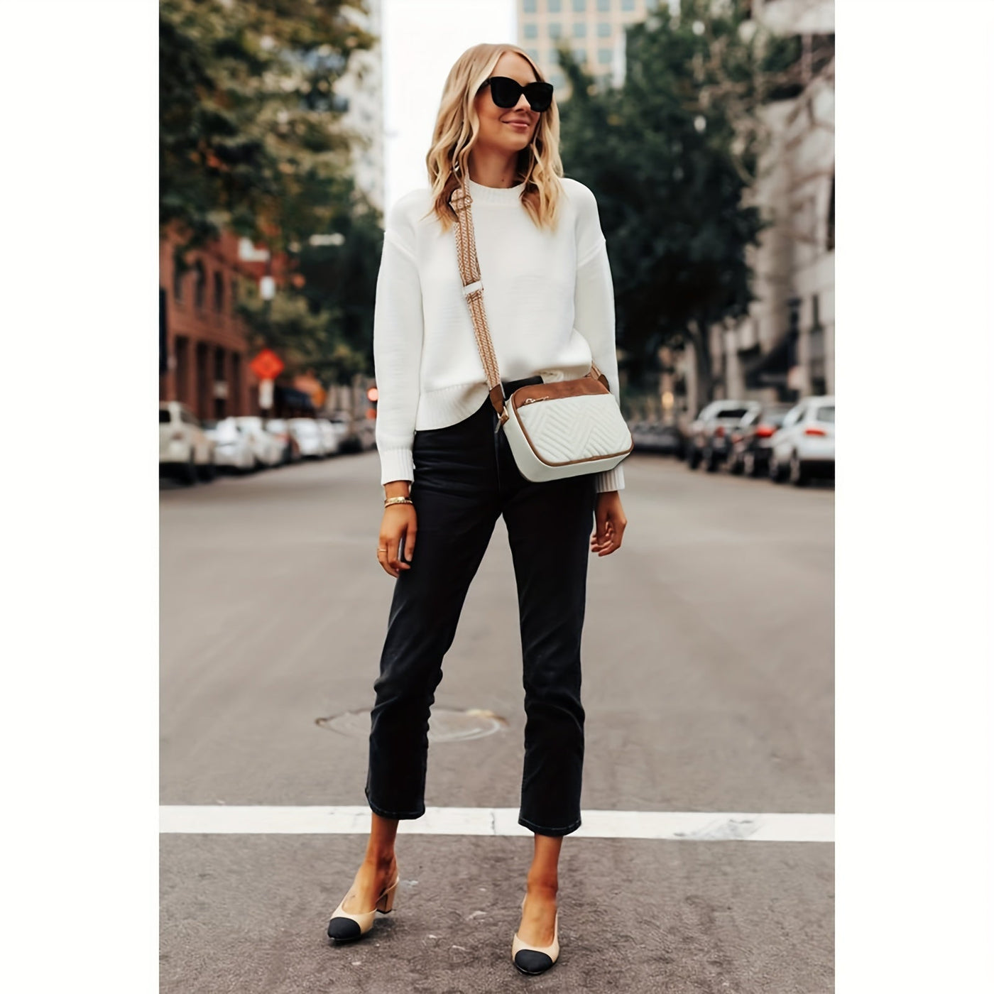 AVERY® | bolsa de hombro de piel