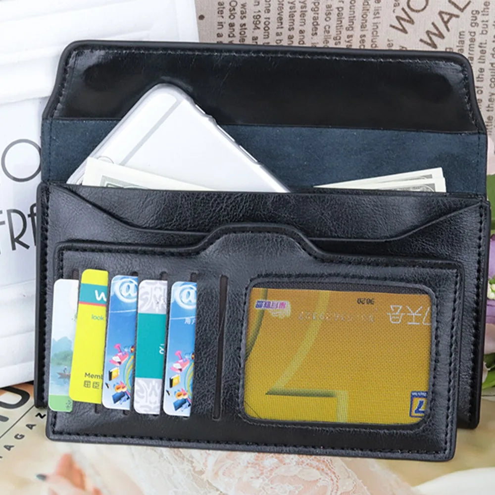 Charlotte - Billetera larga de mujer en piel portátil