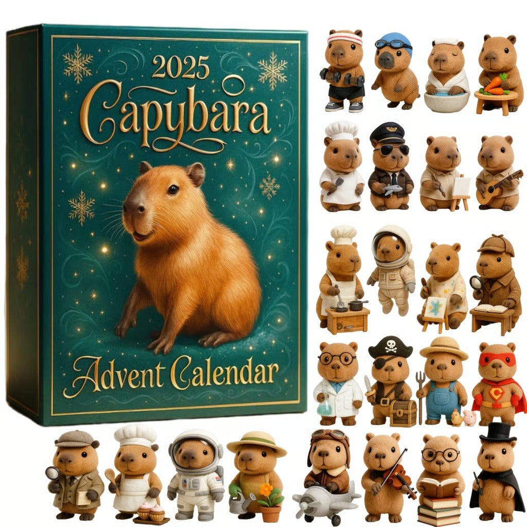 BurbuCapy® | Calendario de Adviento de Capybara 2025