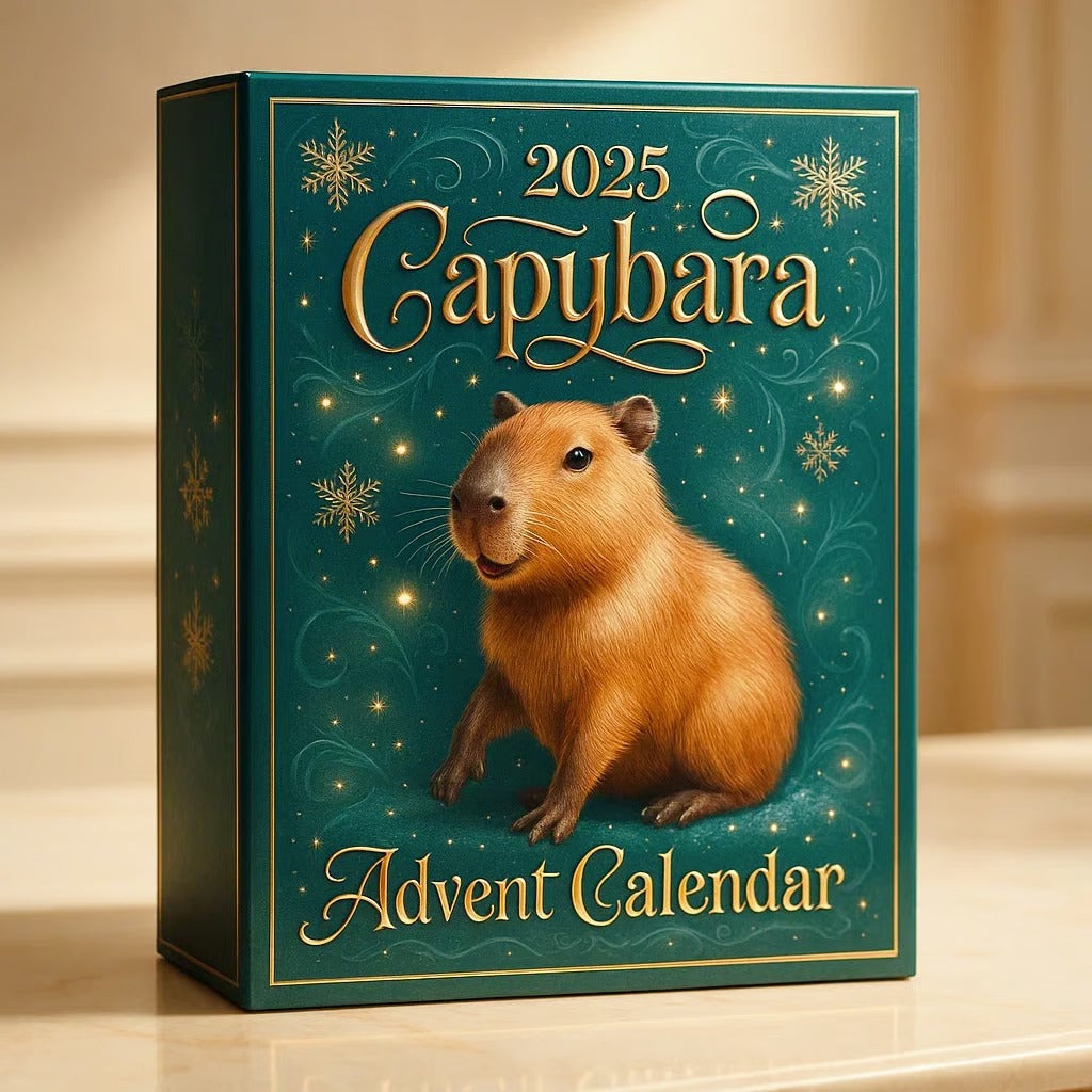 BurbuCapy® | Calendario de Adviento de Capybara 2025
